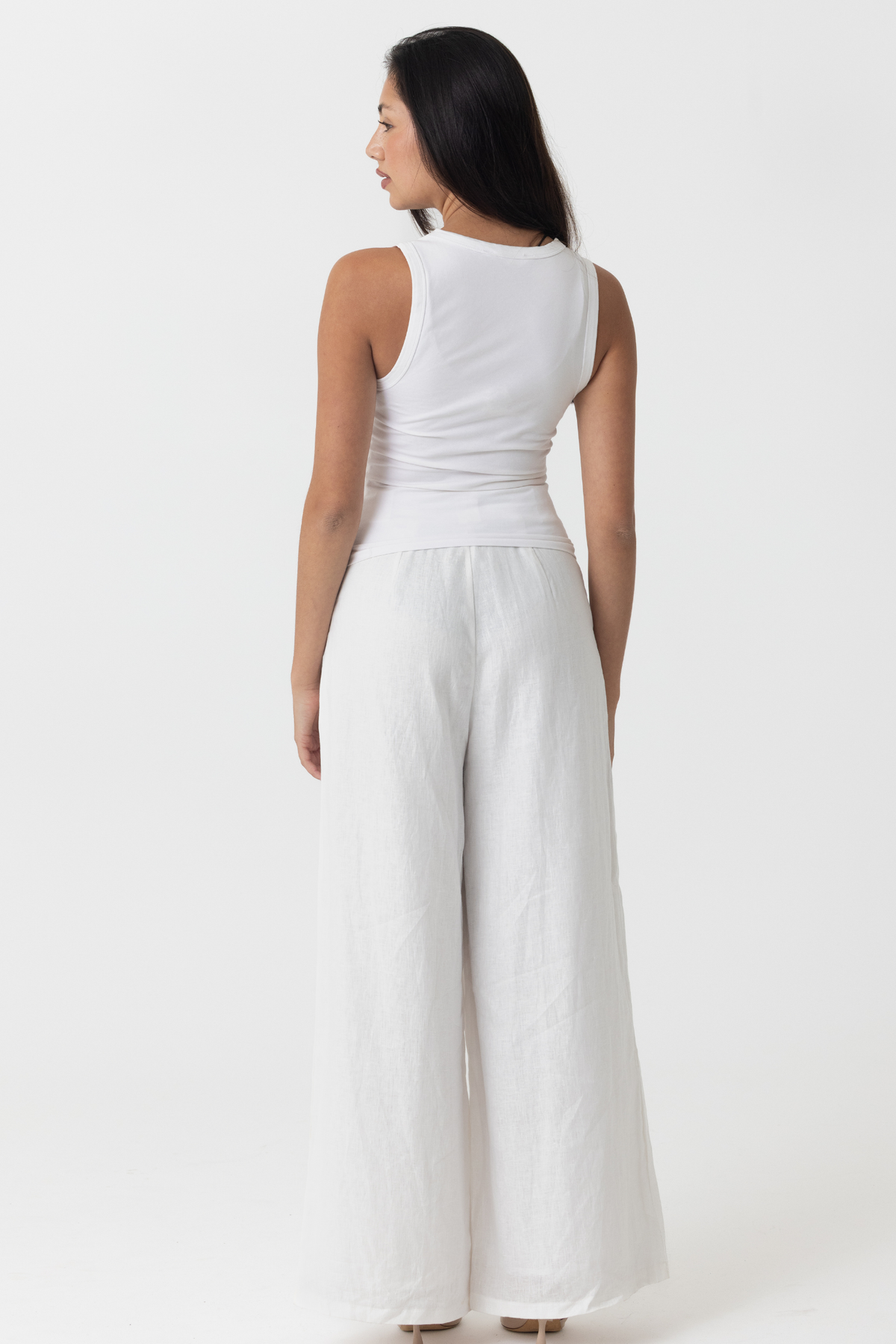 Alba Wide Leg Linen Trouser