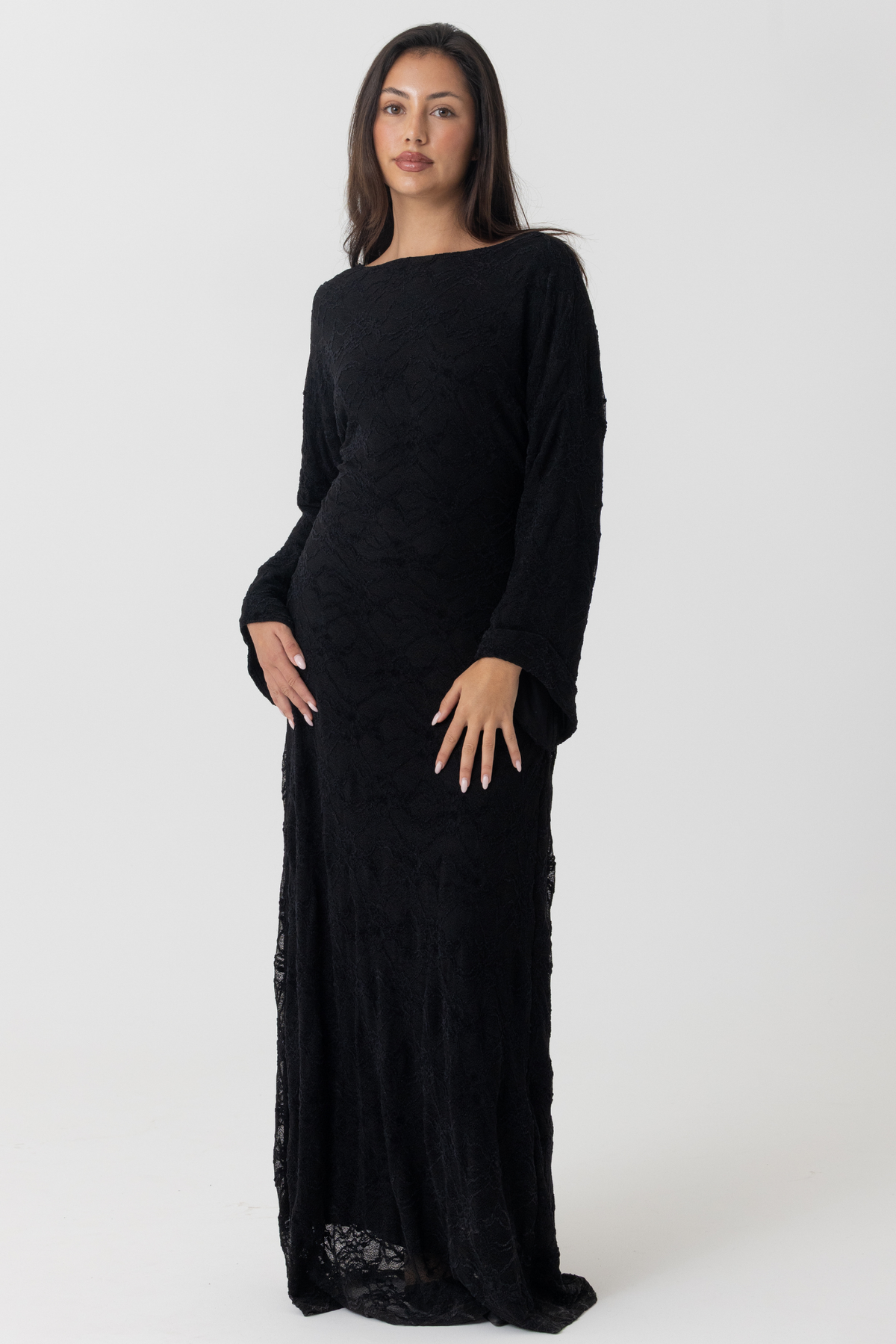 Celene Lace Maxi Dress