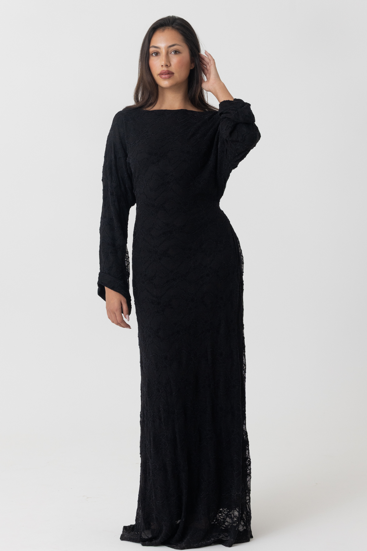Celene Lace Maxi Dress