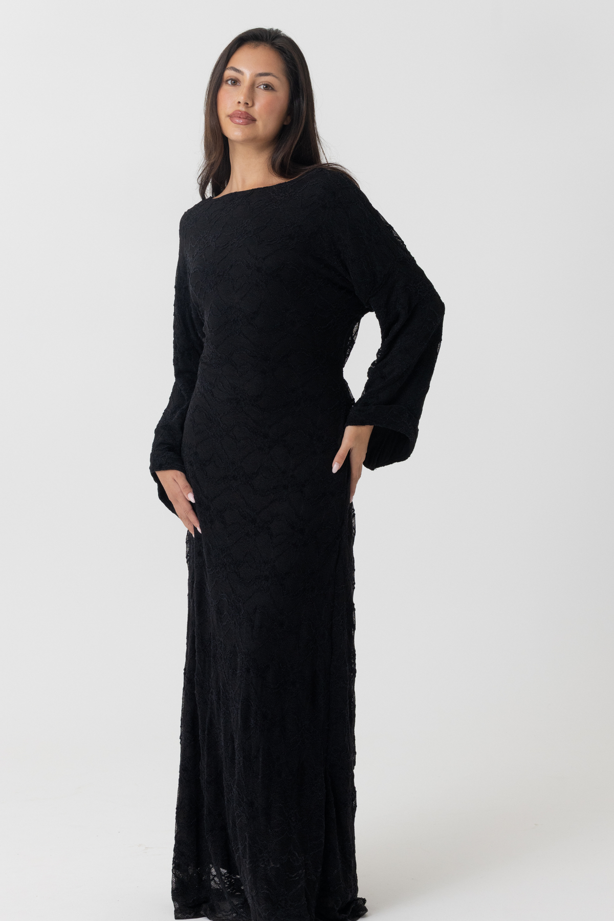 Celene Lace Maxi Dress