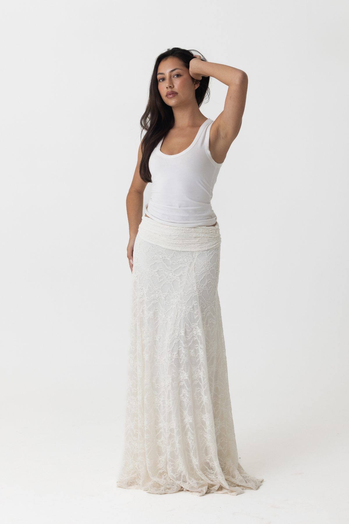 Mila Lace Maxi Skirt