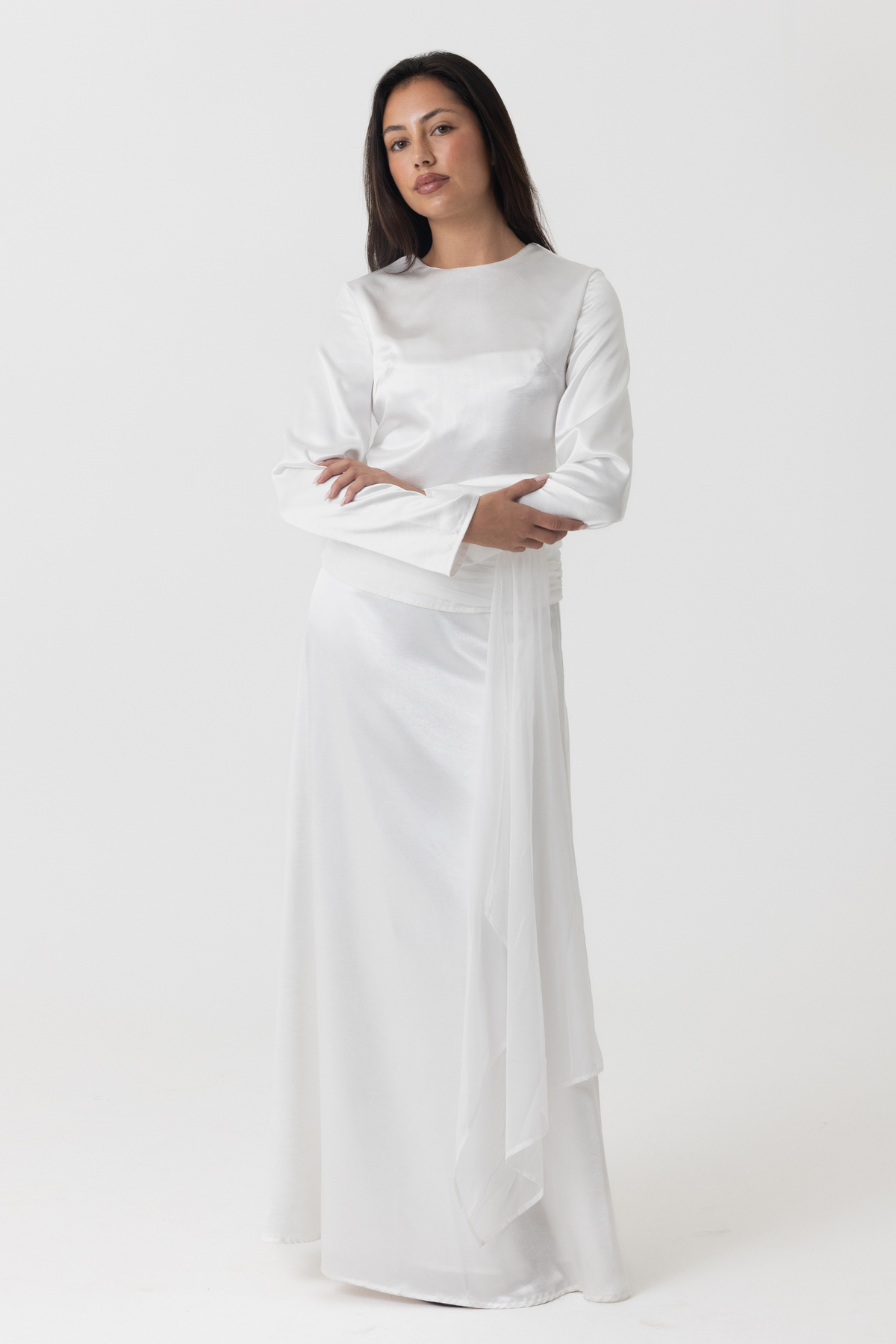 Mist Satin Set