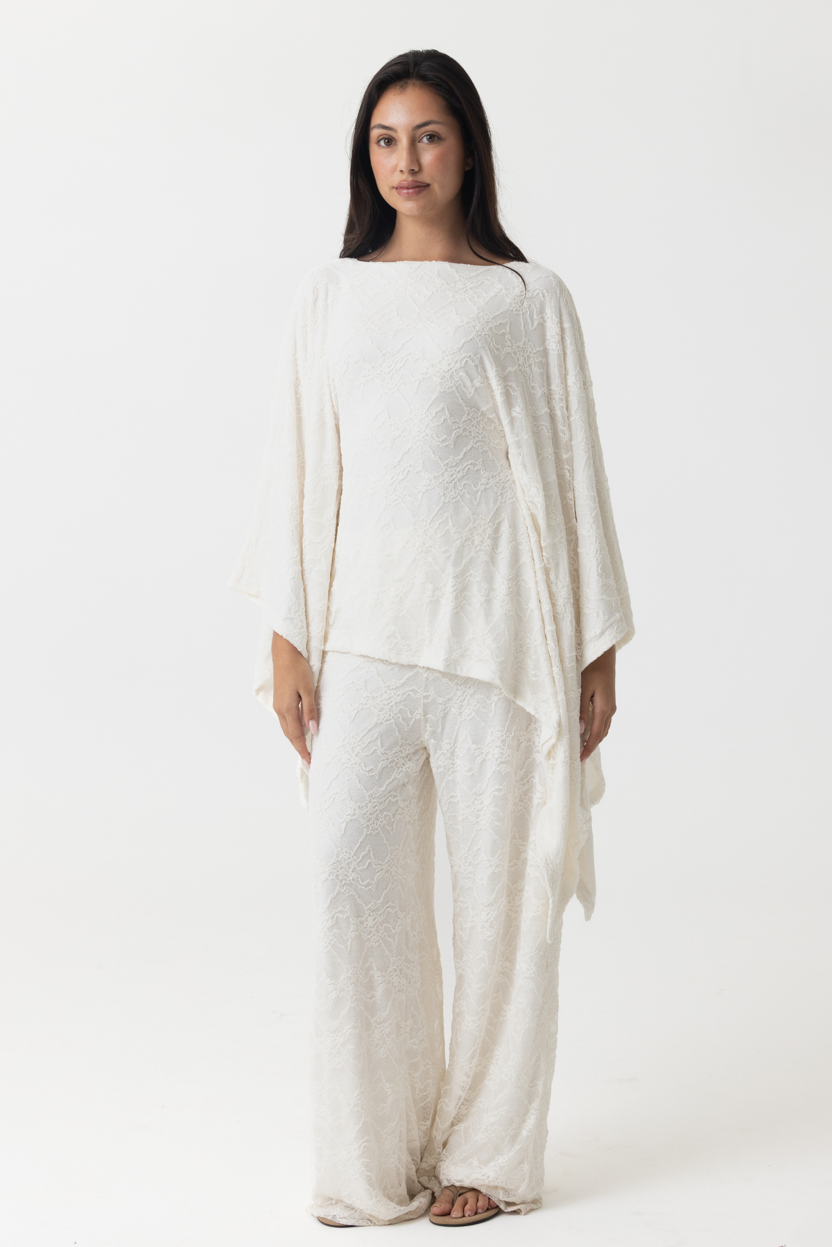Serafine Lace Top & Pant Set