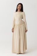 Solene Twist Maxi Dress